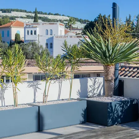Penthouse De Luxe A Terrasse 200m2 Garage Port & باندول