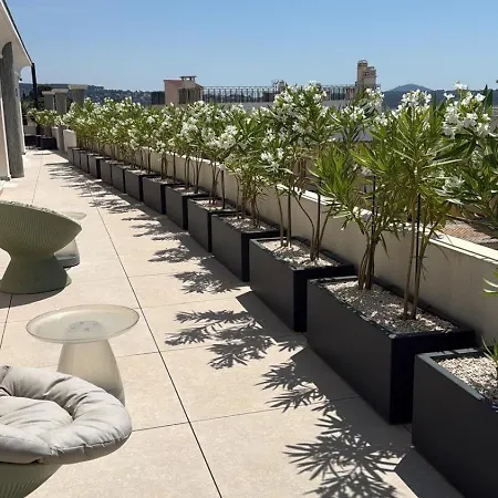 شقة Penthouse De Luxe A Terrasse 200m2 Garage Port & باندول